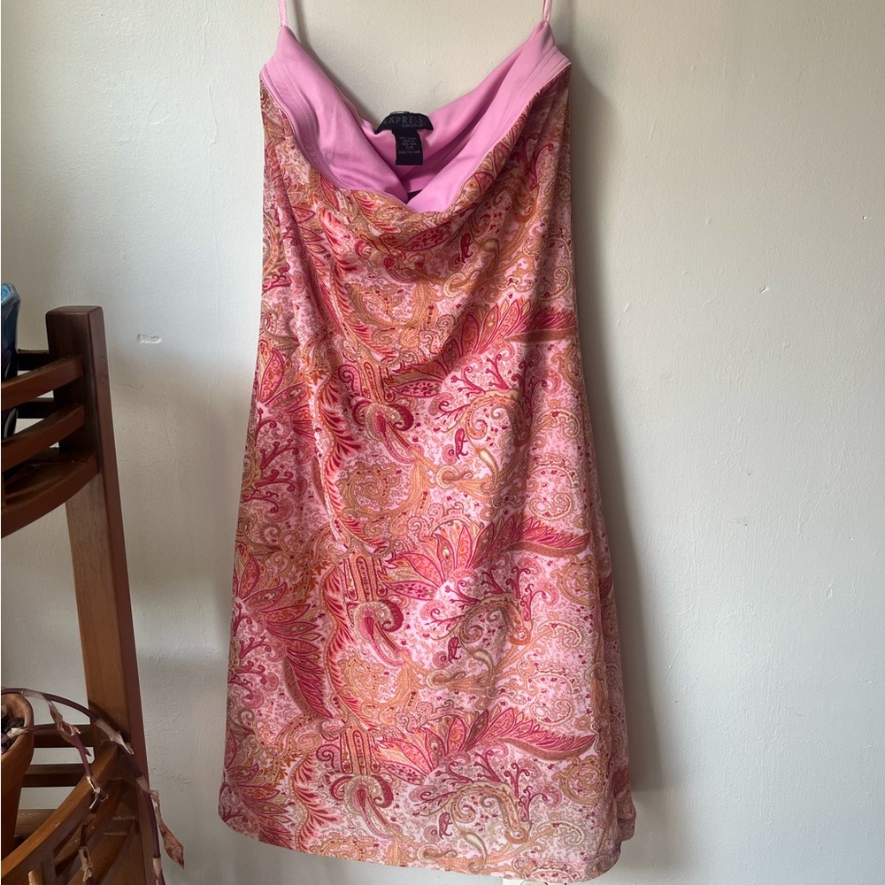 STRAPLESS Y2K EXPRESS DRESS SIZE 7/8